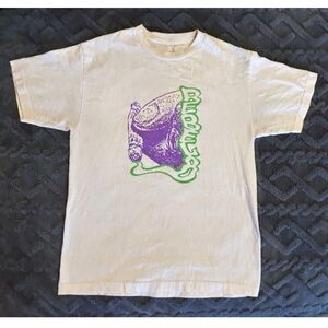 REBEL8 Logo Smoke Graphic Tee T Shirt White Purple Green Blunt Streetwear